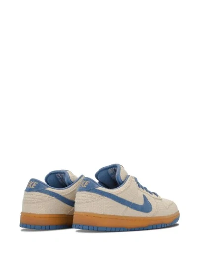 Shop Nike Dunk Low Pro Sb Sneakers In Neutrals