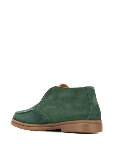 Shop Andrea Ventura Slip-on Loafers In Green