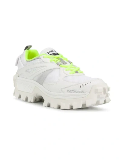 Shop Juunj Chunky Sneakers In White