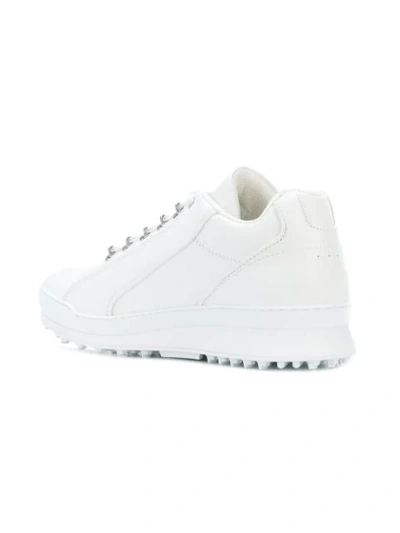 Shop Saint Laurent Jump Sneakers In White