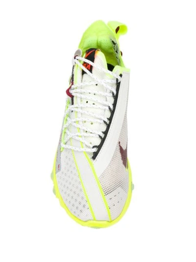 Shop Nike React Wr Ispa Asymmetric Trainers In White