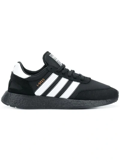 Adidas Originals Iniki Runner Stretch-mesh And Suede Trainers In Black