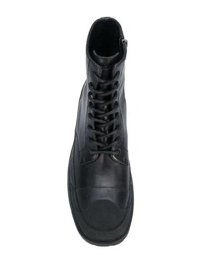 Shop Neil Barrett Military Boots In Black