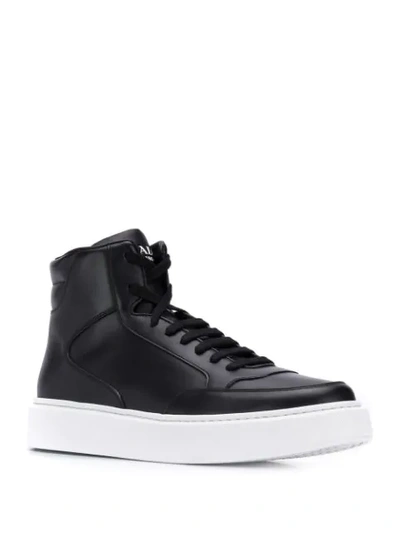 Shop Prada Klassische Sneakers - Schwarz In Black