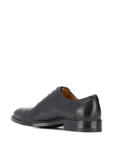 Shop A. Testoni' Classic Oxford Shoes In Black