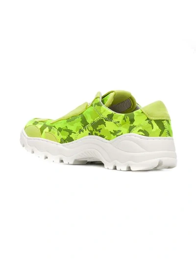 Shop Rombaut Camouflage Low-top Sneakers In Green