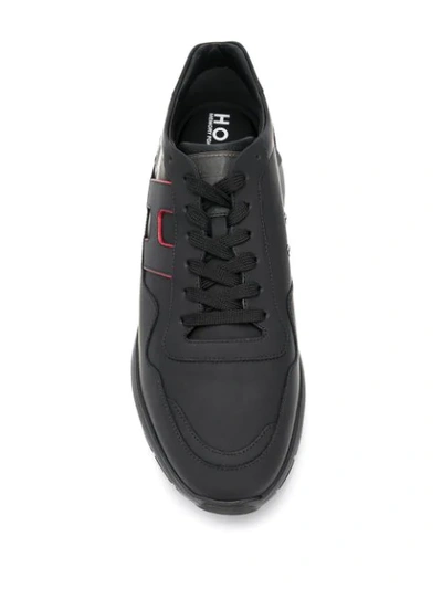 Shop Hogan Interactive³ Low-top Sneakers In Black