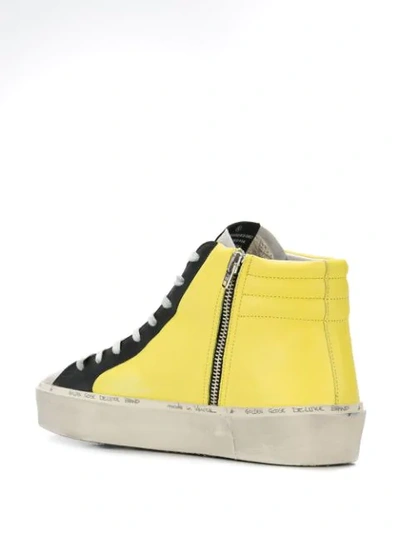 Shop Golden Goose Slide Sneakers In A5 Yellow 