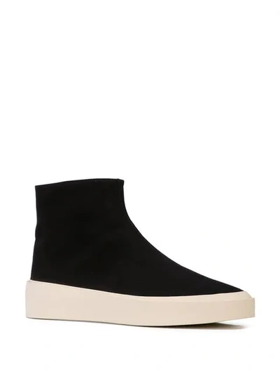 Shop Fear Of God Hi-top Trainers In Black