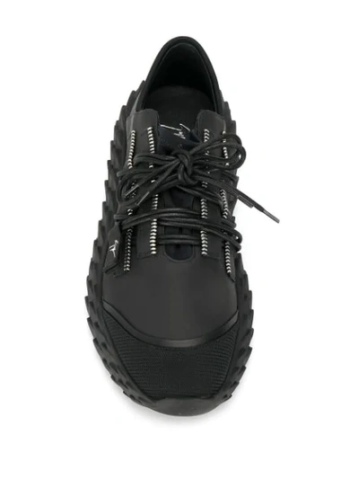 Shop Giuseppe Zanotti Urchin Sneakers In Black