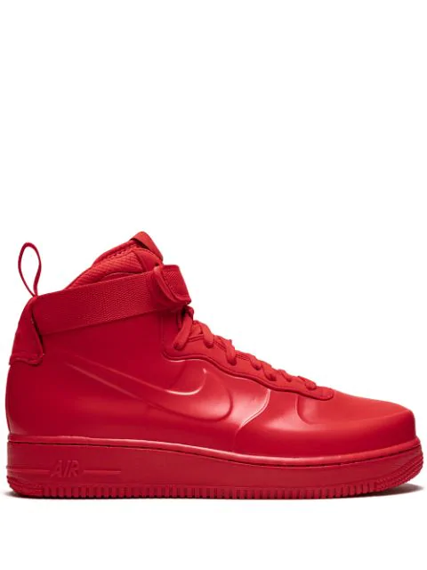 red air force 1 foamposite