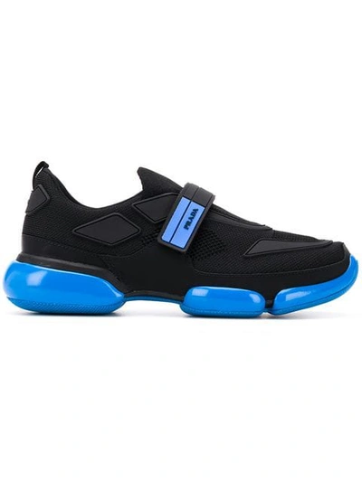 Shop Prada Cloudbust Sneakers In Black