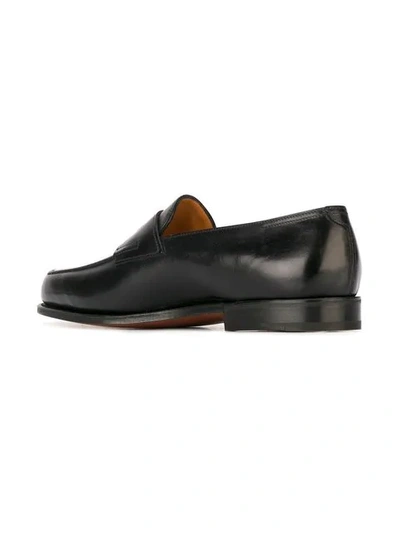 Shop John Lobb 'lopez' Loafers In Black