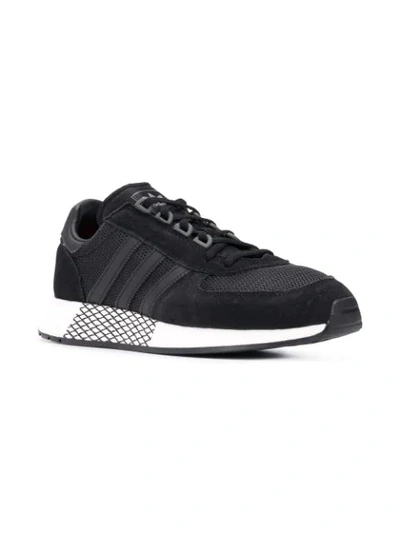 Shop Adidas Originals Marathon X 5923 Sneakers In Black