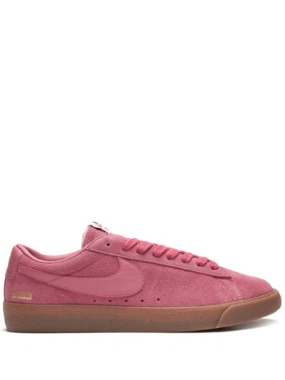 Shop Nike Blazer Low Sneakers In Pink