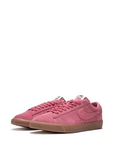 Shop Nike Blazer Low Sneakers In Pink