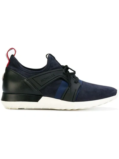 Shop Moncler Emilien Sneakers In Blue