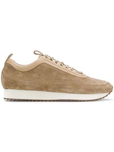 Shop Grenson Lace In Neutrals