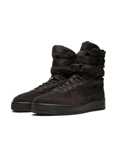 Shop Nike Sf Air Force 1 Sneakers In Brown