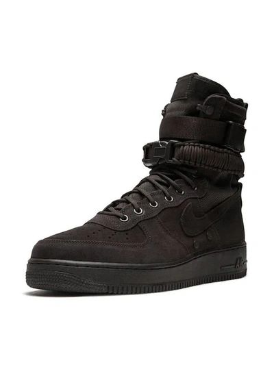 Shop Nike Sf Air Force 1 Sneakers In Brown