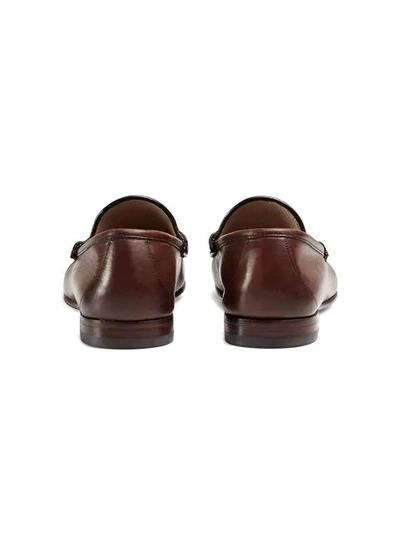 Shop Gucci 1953 Horsebit Loafer In Brown