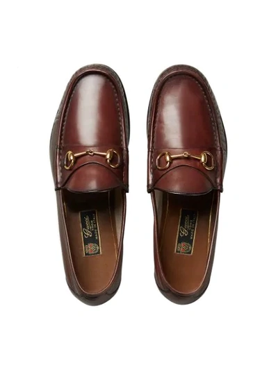 Shop Gucci 1953 Horsebit Loafer In Brown