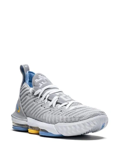 Shop Nike Lebron 16 Sneakers In Grey