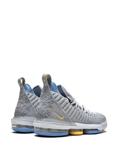 Shop Nike Lebron 16 Sneakers In Grey