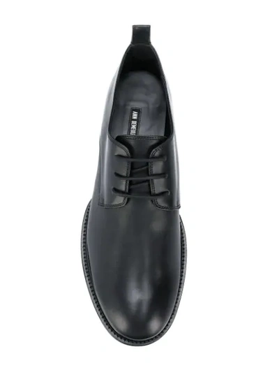 Shop Ann Demeulemeester Lace-up Oxford Shoes In Black