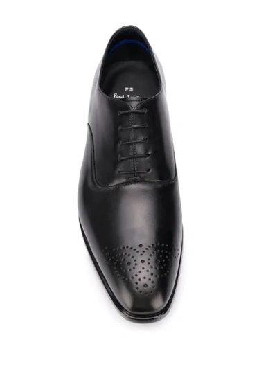 Shop Ps By Paul Smith Classic Oxfords In Black