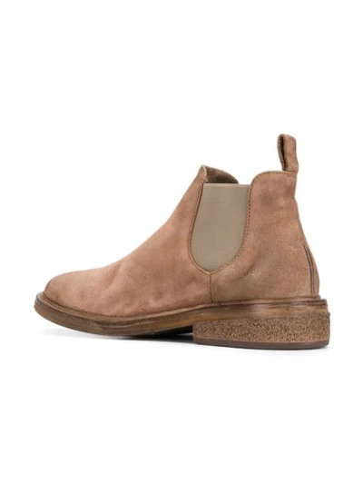 Shop Marsèll Classic Chelsea Boots In Brown