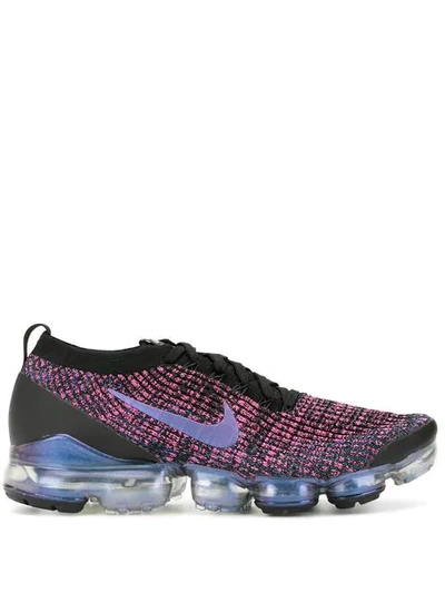 Shop Nike Air Vapormax Flyknit 3 Sneakers In Black