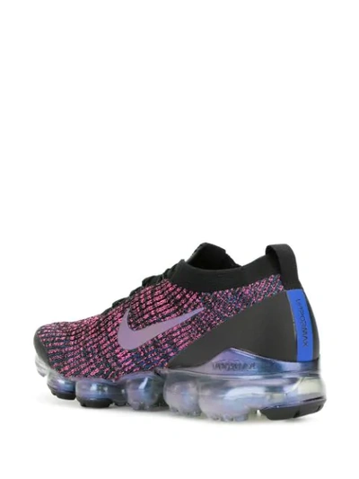 Shop Nike Air Vapormax Flyknit 3 Sneakers In Black