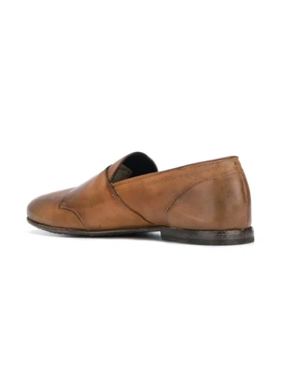 Shop Leqarant Classic Monk Shoes In Brown