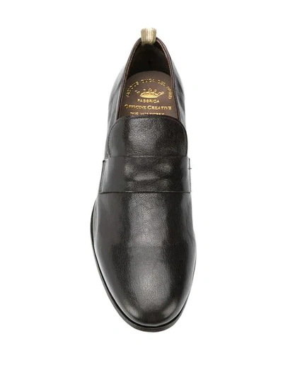 Shop Officine Creative Alain Slippers In Brown