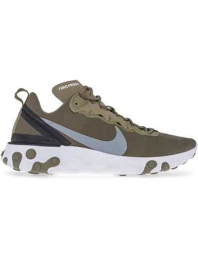 Shop Nike React Element 55 Trainers - Green