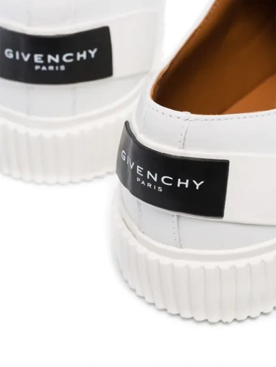 GIVENCHY LOW-TOP SNEAKERS - 白色