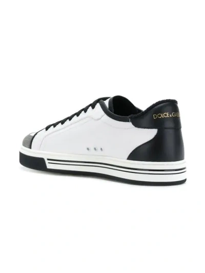 Shop Dolce & Gabbana Roma Sneakers In White