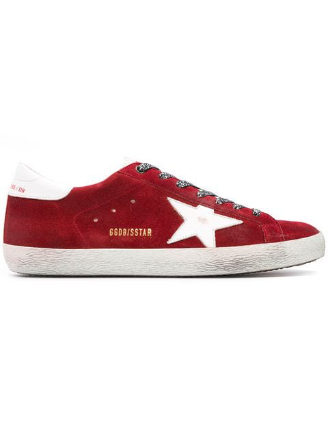 golden goose sneakers red