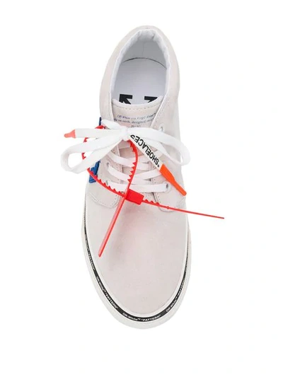 Shop Off-white Vulcanized Skate Sneakers In White