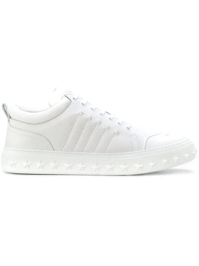Shop Jimmy Choo Chase Sneakers In White