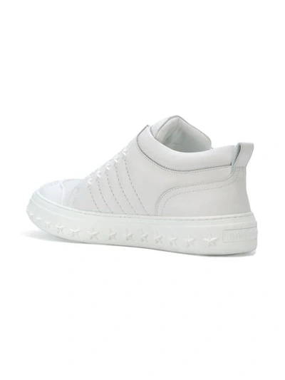 Shop Jimmy Choo Chase Sneakers In White