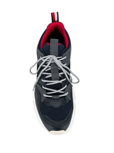 Shop Tommy Hilfiger Runner Sneakers In Blue