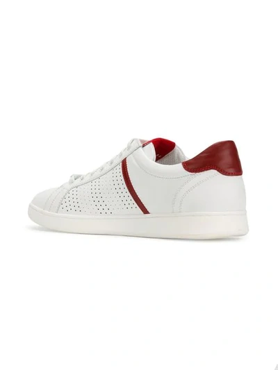 Shop Baldinini Contrast Low In White