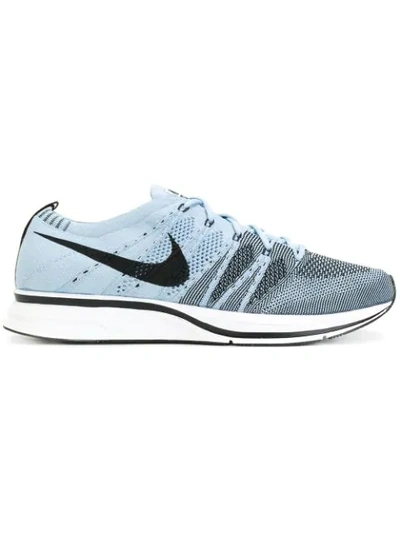 Nike Blue & Black Flyknit Trainer Trainers In Multicolor | ModeSens