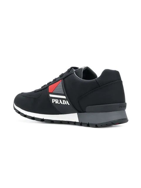 prada black runners