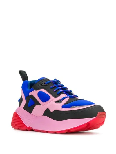 Shop Stella Mccartney Eclypse Low Top Sneakers In Pink