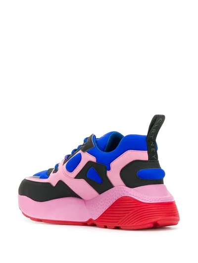 Shop Stella Mccartney Eclypse Low Top Sneakers In Pink