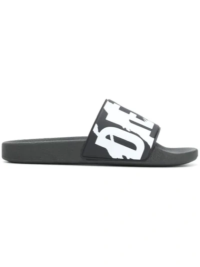 Shop Diesel Sa-maral Slides - Black