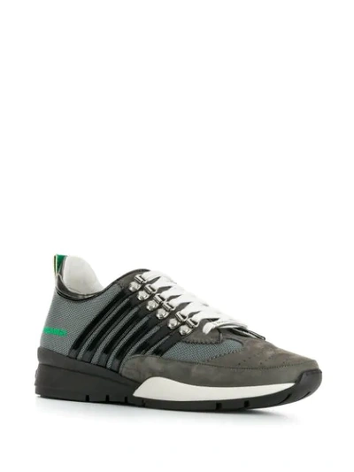 Shop Dsquared2 251 Low-top Sneakers In Grey
